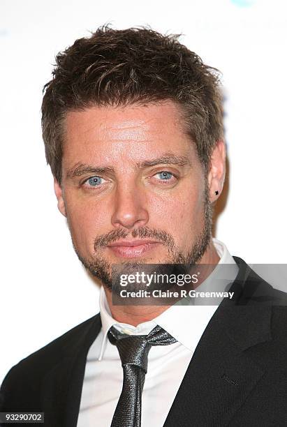 Boyzone member Keith Duffy arrives at the fourth annual Emeralds And Ivy Ball in aid of Cancer Research UK at Battersea Evolution on November 21,...