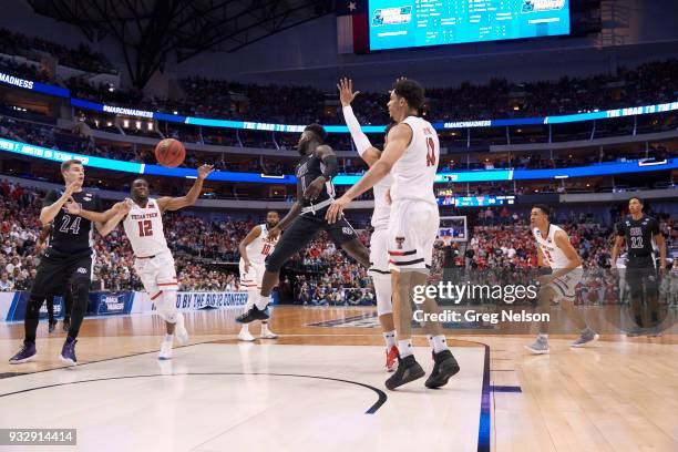 Playoffs: Stephen F. Austin Kevon Harris in action vs Texas Tech at American Airlines Center. Dallas, TX 3/15/2018 CREDIT: Greg Nelson