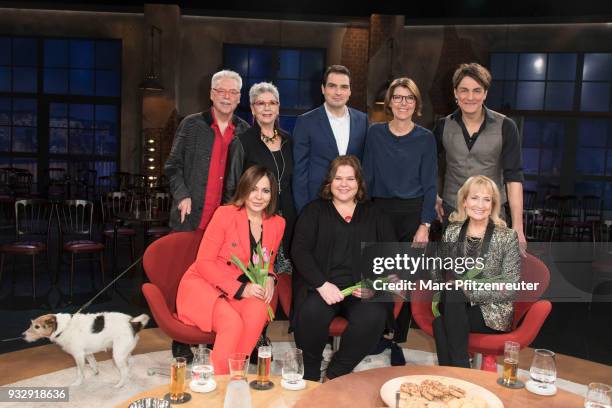 Bernd Neuner-Duttenhofer, Martina Meuth, Jan Philipp Burgard, Bettina Boettinger, Matze Knop Simone Thomalla, Nadine Wrietz and Dagmar Koller attend...