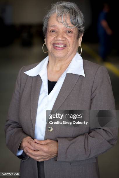 Christine Darden, NASA Aerospace Engineer attends the U.S. Coast Guard Base Los Angeles-Long Beach Hosts Talk With "Hidden Figures" Former NASA...