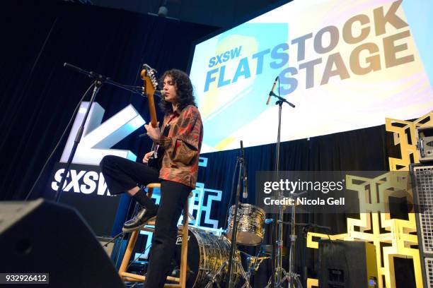 Nuria Graham performs onstage at Friday International Artist Showcase at Flatstock during SXSW at Austin Convention Center on March 16, 2018 in...