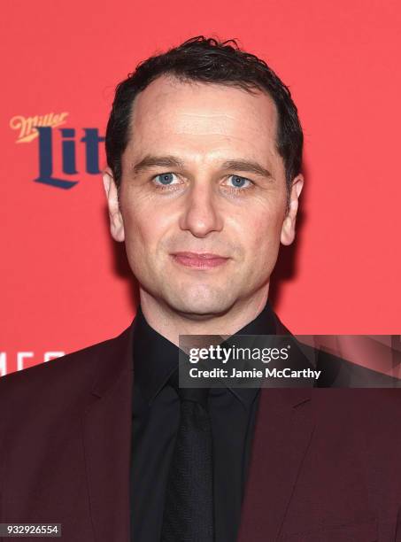 Matthew Rhys attends "The Americans" Season 6 Premiere at Alice Tully Hall, Lincoln Center on March 16, 2018 in New York City.