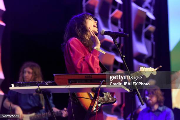 Natalie Prass performs at Radio Day Stage during SXSW at Radio Day Stage on March 16, 2018 in Austin, Texas.