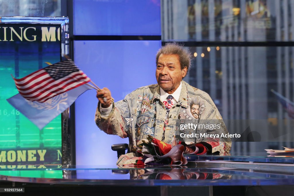 Don King Visits "Making Money With Charles Payne"