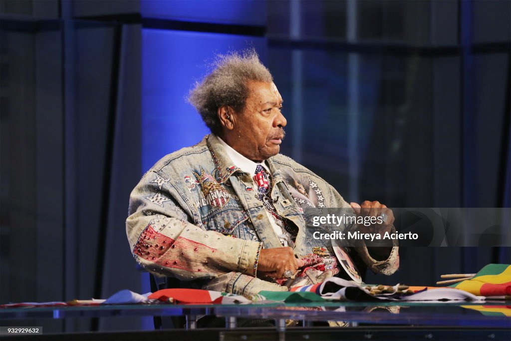 Don King Visits "Making Money With Charles Payne"