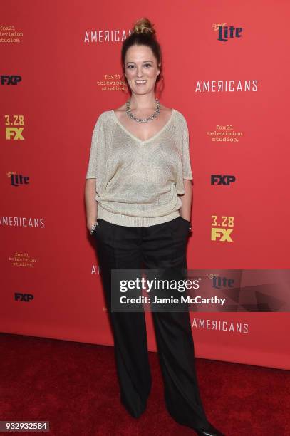 Polly Lee attends "The Americans" Season 6 Premiere at Alice Tully Hall, Lincoln Center on March 16, 2018 in New York City.