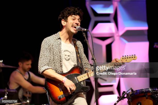 Marcelo of Espana Circo Este performs at the International Day Stage during SXSW at Lustre Pearl on March 16, 2018 in Austin, Texas.