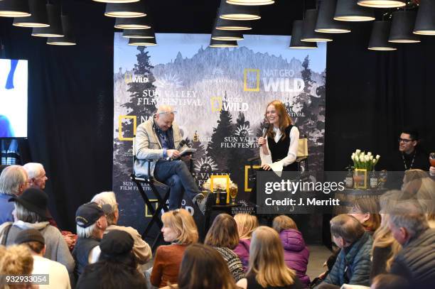 Actress Kate Bosworth attends the Salon Series during the 2018 Sun Valley Film Festival - Day 3 on March 16, 2018 in Sun Valley, Idaho.