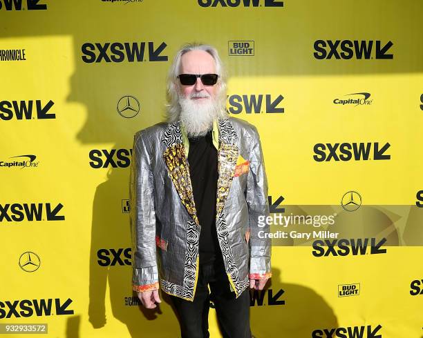 Gurf Morlix attends the premiere of the new film "Blaze" at the Paramount Theatre during South By Southwest on March 16, 2018 in Austin, Texas.