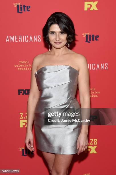 Vera Cherny attends the "The Americans" Season 6 Premiere at Alice Tully Hall, Lincoln Center on March 16, 2018 in New York City.