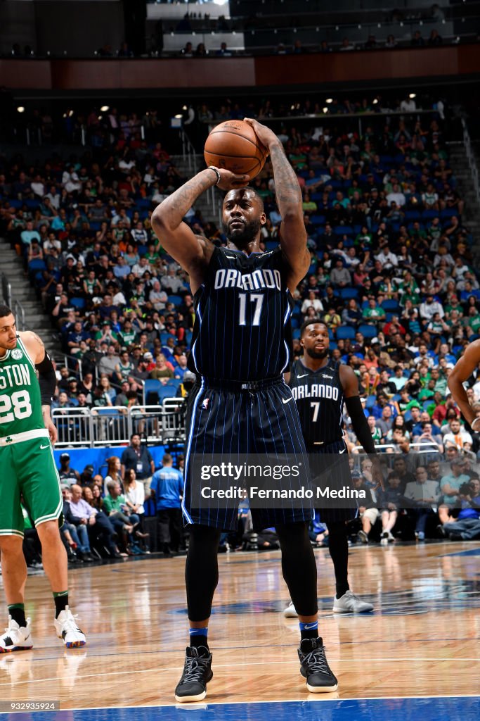 Jonathon Simmons Of The Orlando Magic Shoots The Ball Against The