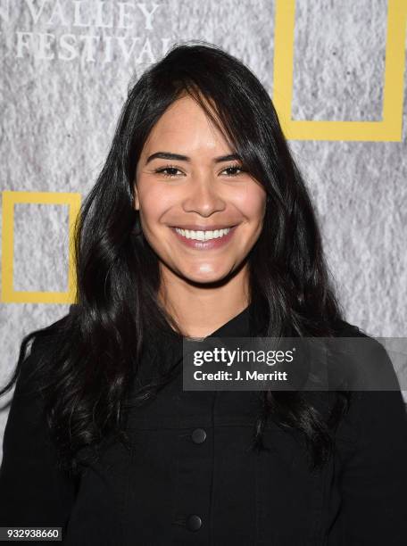 Actress Sulem Calderon attends the Salon Series during 2018 Sun Valley Film Festival - Day 3 the on March 16, 2018 in Sun Valley, Idaho.