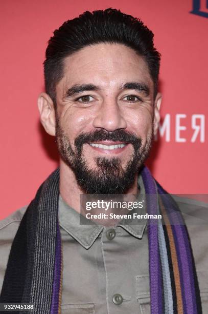 Clayton Cardenas attends the 'The Americans' Season 6 Premiere at Alice Tully Hall, Lincoln Center on March 16, 2018 in New York City.