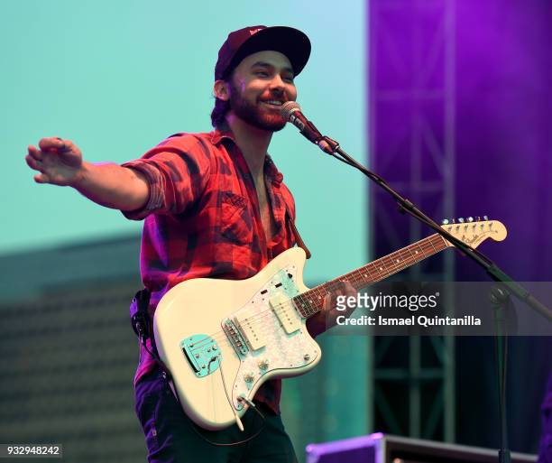Shakey Graves performs onstage at Nathaniel Rateliff & The Night Sweats at The SXSW Outdoor Stage presented by MGM Resorts during SXSW on March 16,...
