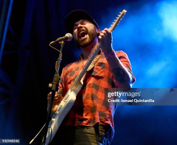 Shakey Graves performs onstage at Nathaniel Rateliff & The Night Sweats at The SXSW Outdoor Stage presented by MGM Resorts during SXSW on March 16,...