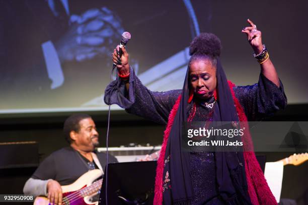 Betty Wright performs at GRAMMY Museum Mississippi on March 16, 2018 in Cleveland, Mississippi.