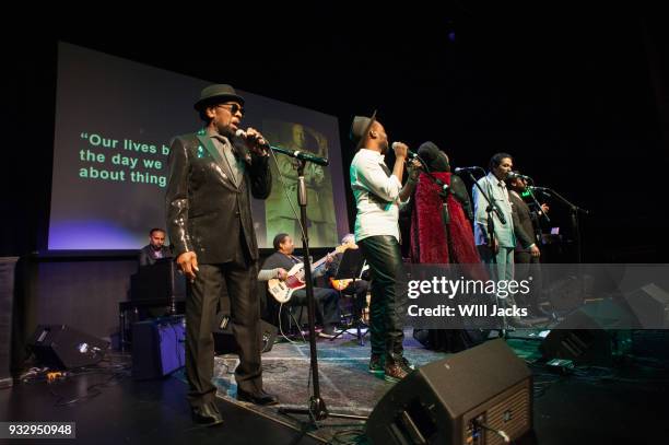 William Bell, Travis Greene, Betty Wright, Bobby Rush, and PJ Morton perform at GRAMMY Museum Mississippi on March 16, 2018 in Cleveland, Mississippi.