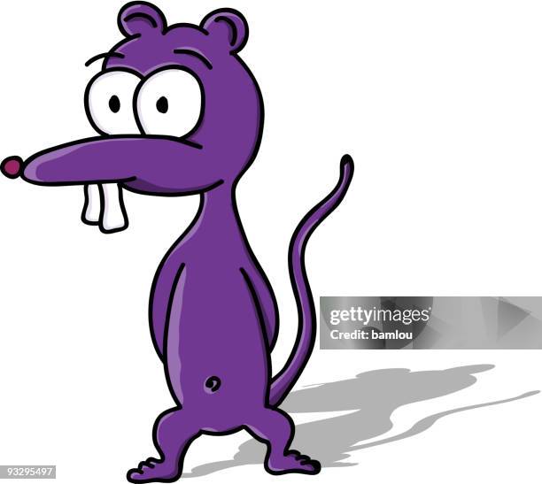 mouse - rat teeth stock illustrations