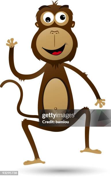 monkey - gorilla hand stock illustrations