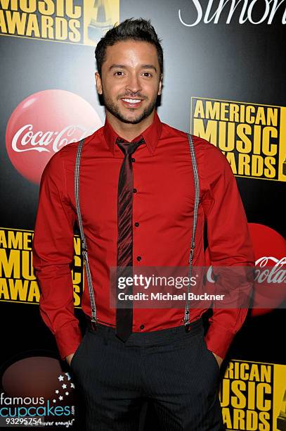 Personality Jai Rodriguez arrives at the 2009 American Music Awards pre-gala held at Club Nokia on November 21, 2009 in Los Angeles, California.