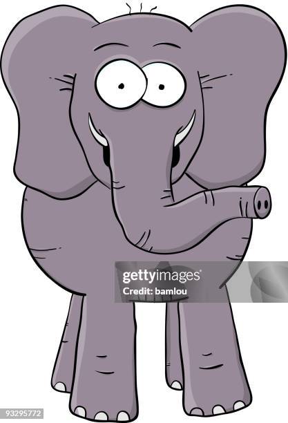 elephant cartoon - cartoon characters with big noses 幅插畫檔、美工圖案、卡通及圖標