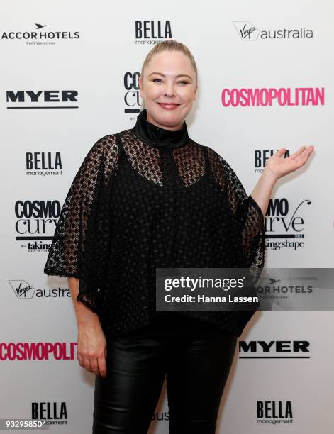 Chelsea Bonner attends the Cosmo Curve casting on March 17, 2018 in Sydney, Australia.