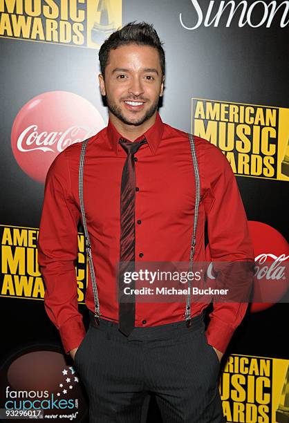 Personality Jai Rodriguez arrives at the 2009 American Music Awards pre-gala held at Club Nokia on November 21, 2009 in Los Angeles, California.