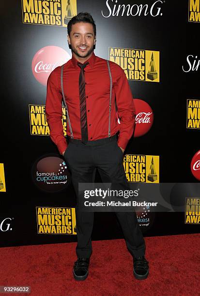 Personality Jai Rodriguez arrives at the 2009 American Music Awards pre-gala held at Club Nokia on November 21, 2009 in Los Angeles, California.