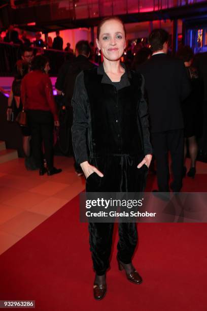 Anna Thalbach during the annual Carl Laemmle Producer Award at Kulturhaus Laupheim near Grosslaupheim Castle on March 16, 2018 in Laupheim, Germany.