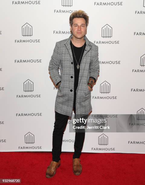 Ryan Cabrera attends the Grand Opening of FARMHOUSE Los Angeles on March 16, 2018 in Los Angeles, California.