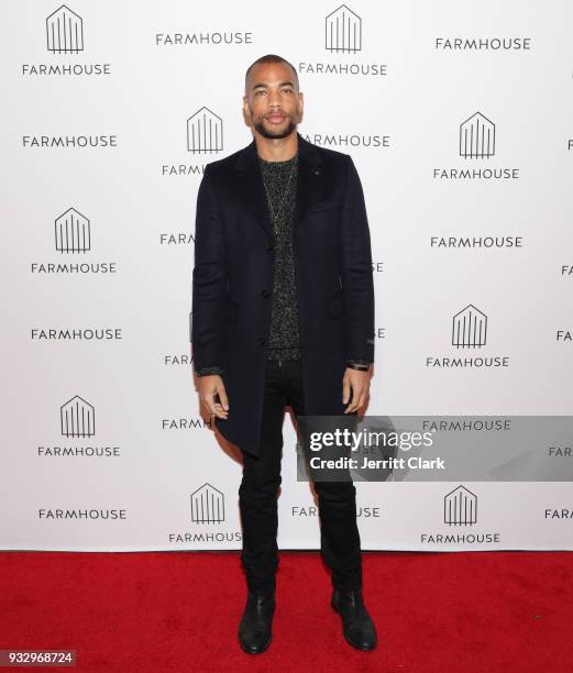 Kendrick Sampson attends the Grand Opening of FARMHOUSE Los Angeles on March 16, 2018 in Los Angeles, California.