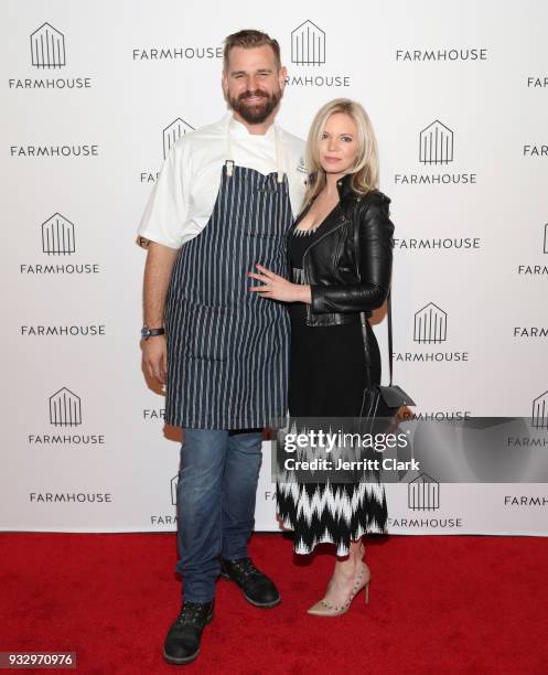 Nathan Peitso attends the Grand Opening of FARMHOUSE Los Angeles on March 16, 2018 in Los Angeles, California.