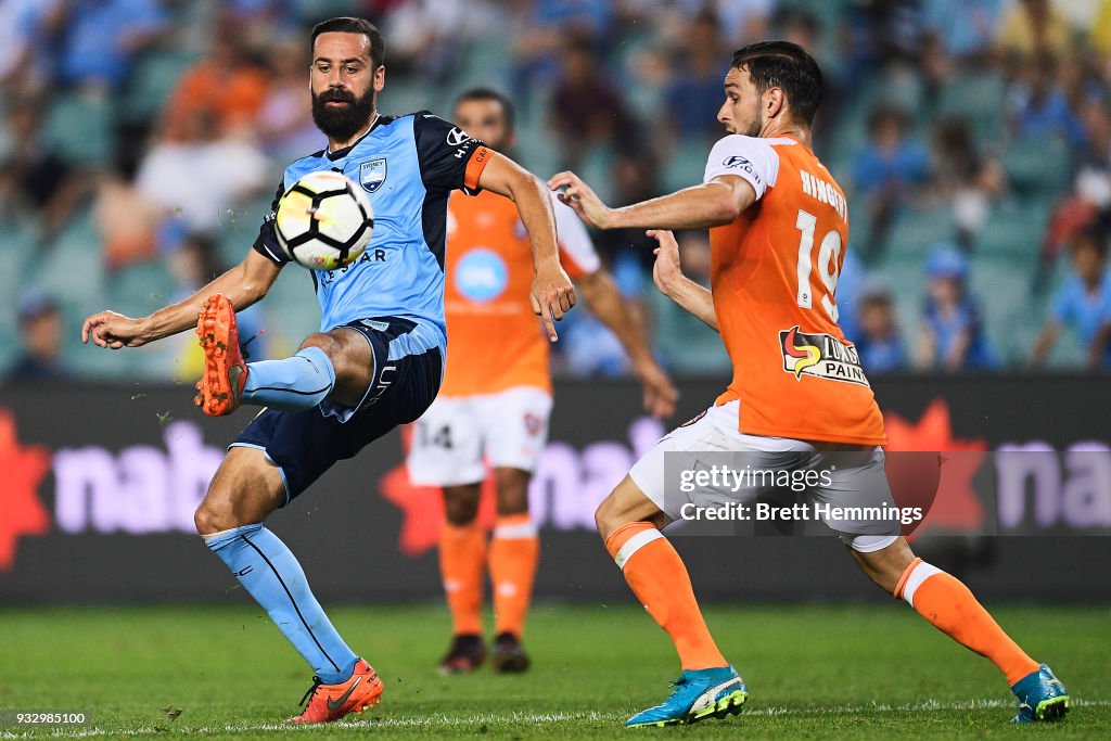 A-League Rd 23 - Sydney v Brisbane