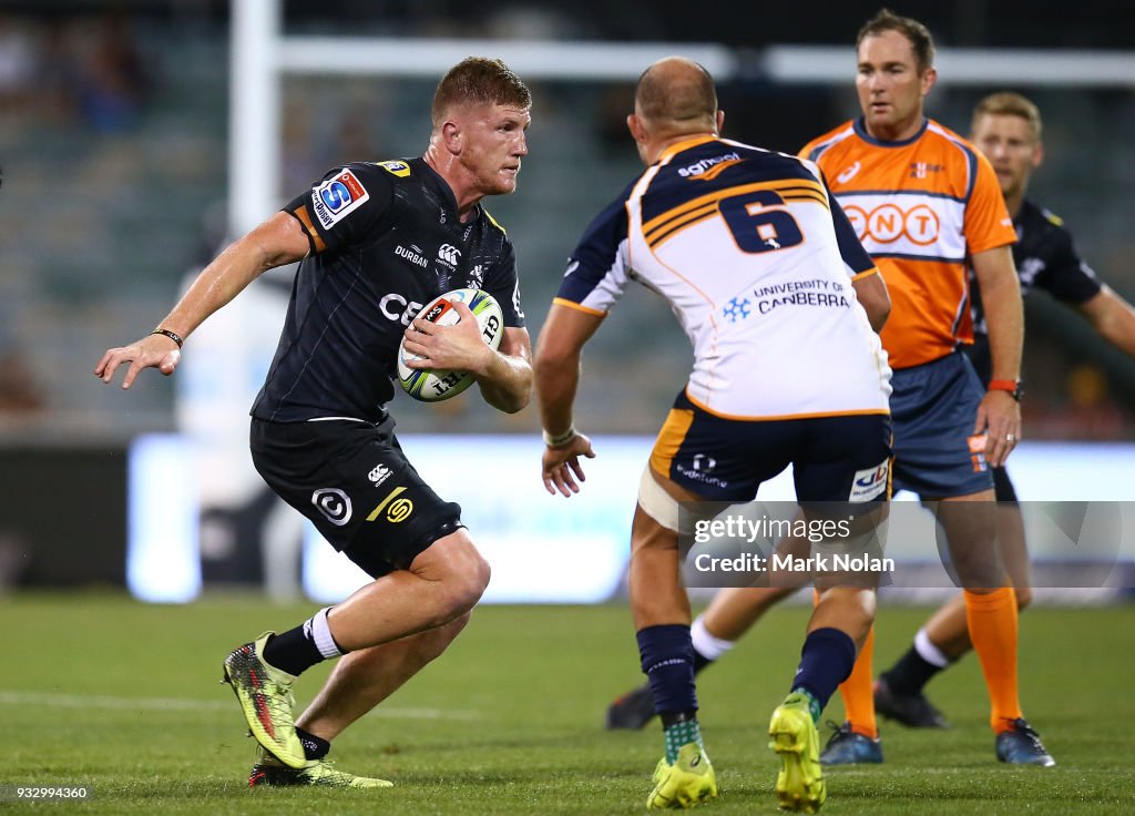 Super Rugby Rd 5 - Brumbies v Sharks