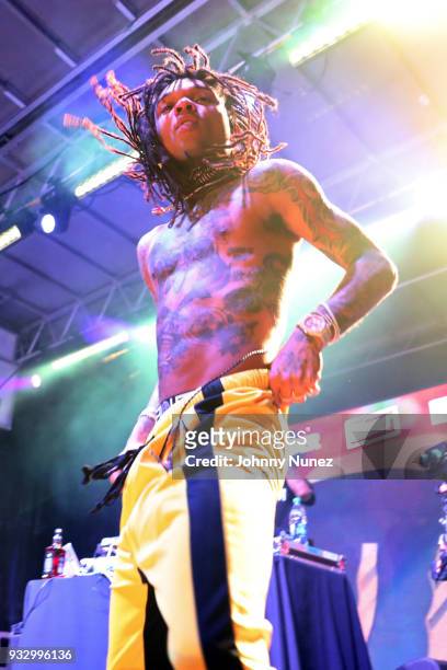 Swae Lee of Rae Sremmurd performs at The Fader Fort 2018 - Day 3 on March 16, 2018 in Austin, Texas.