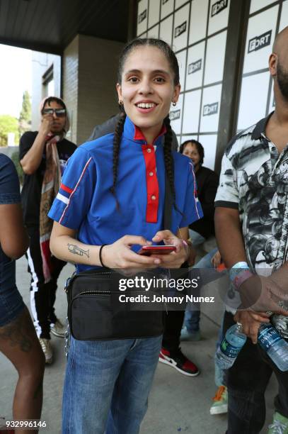 Shake attends The Fader Fort 2018 - Day 3 on March 16, 2018 in Austin, Texas.