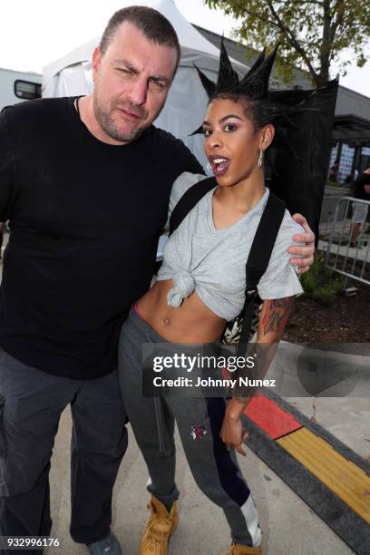 Rob Stone and Rico Nasty attend The Fader Fort 2018 - Day 3 on March 16, 2018 in Austin, Texas.