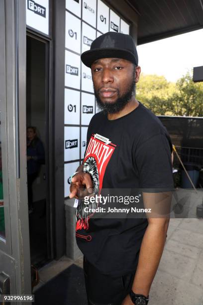 9th Wonder attends The Fader Fort 2018 - Day 3 on March 16, 2018 in Austin, Texas.