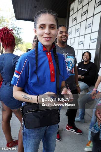 Shake attends The Fader Fort 2018 - Day 3 on March 16, 2018 in Austin, Texas.