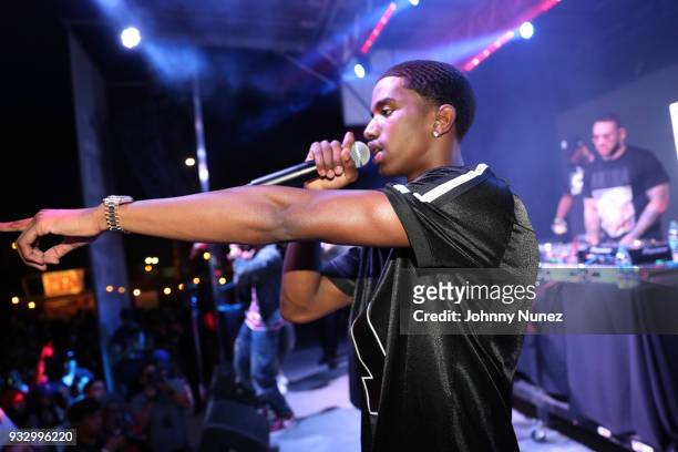 King Combs performs at The Fader Fort 2018 - Day 3 on March 16, 2018 in Austin, Texas.