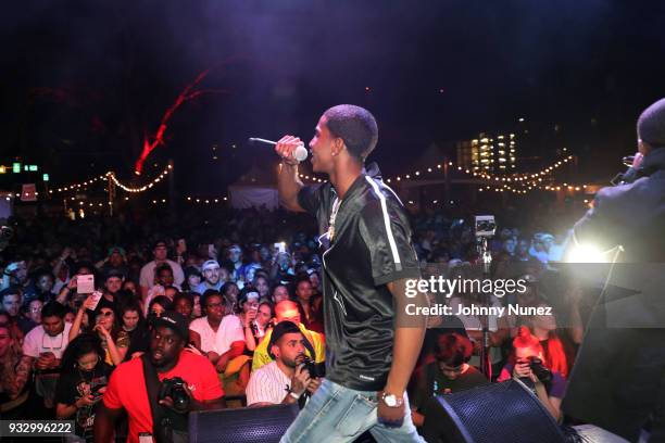 King Combs performs at The Fader Fort 2018 - Day 3 on March 16, 2018 in Austin, Texas.