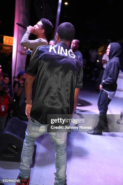 King Combs performs at The Fader Fort 2018 - Day 3 on March 16, 2018 in Austin, Texas.