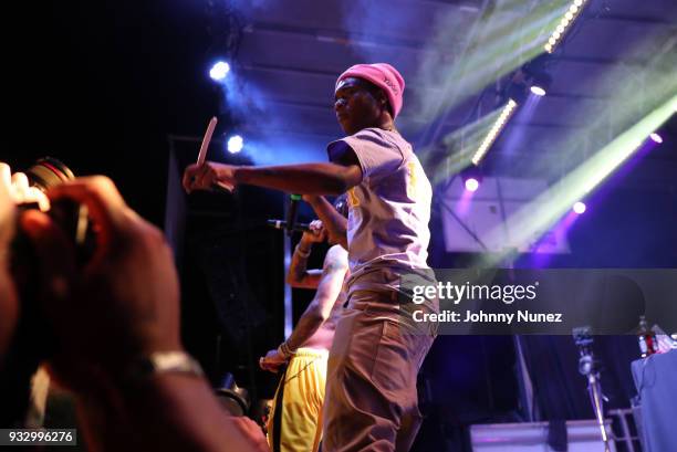 Rae Sremmurd performs at The Fader Fort 2018 - Day 3 on March 16, 2018 in Austin, Texas.