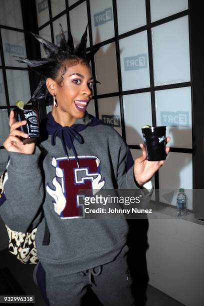 Rico Nasty attends The Fader Fort 2018 - Day 3 on March 16, 2018 in Austin, Texas.