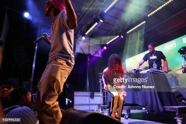 Rae Sremmurd performs at The Fader Fort 2018 - Day 3 on March 16, 2018 in Austin, Texas.
