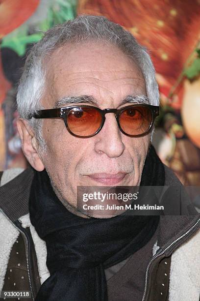 Gerard Darmon attends the "Arthur and the Revenge of Maltazard" Paris premiere at Cinema Gaumont Marignan on November 22, 2009 in Paris, France.