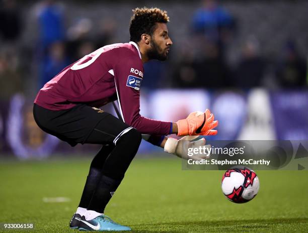 Dundalk , Ireland - 16 March 2018; Lawrence Vigouroux of Waterford during the SSE Airtricity League Premier Division match between Dundalk and...