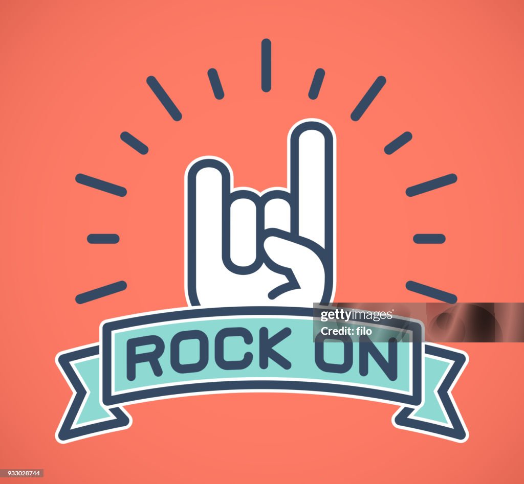 Rock On Symbol High-Res Vector Graphic - Getty Images