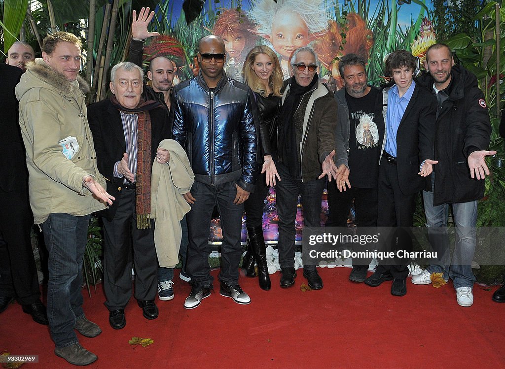 "Arthur and the Revenge of Maltazard" Paris Premiere