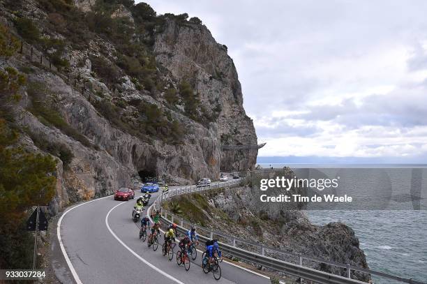 Mirco Maestri of Italy and Team Bardiani CSF / Lorenzo Rota of Italy and Team Bardiani CSF / Dennis Van Winden of The Netherlands and Team Cycling...